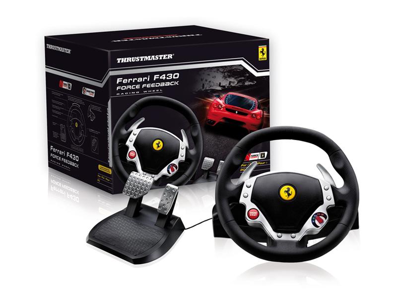 Playseater Thrustmaster Rennlenkrad Ferrari F430 Force Feedback