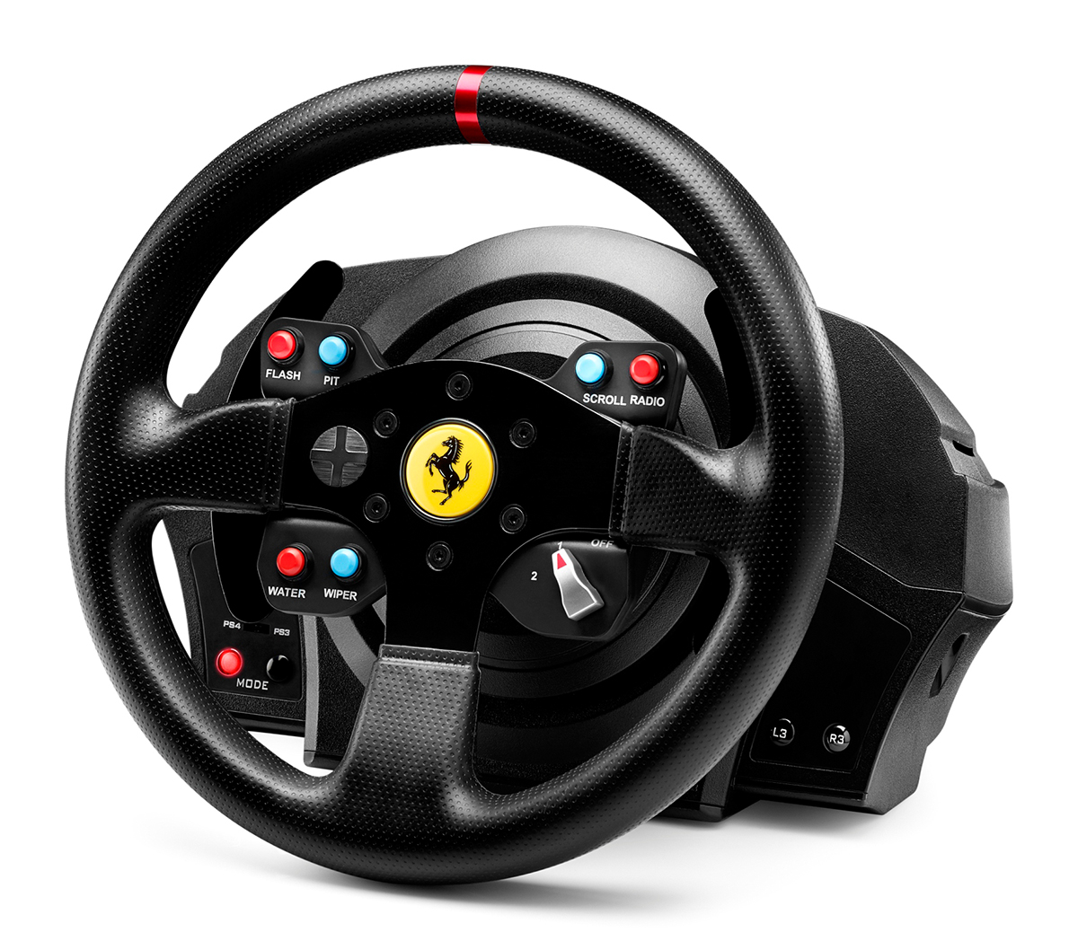 Playseater Thrustmaster T300 Ferrari GTE Rennlenkrad für PS3 und PS4