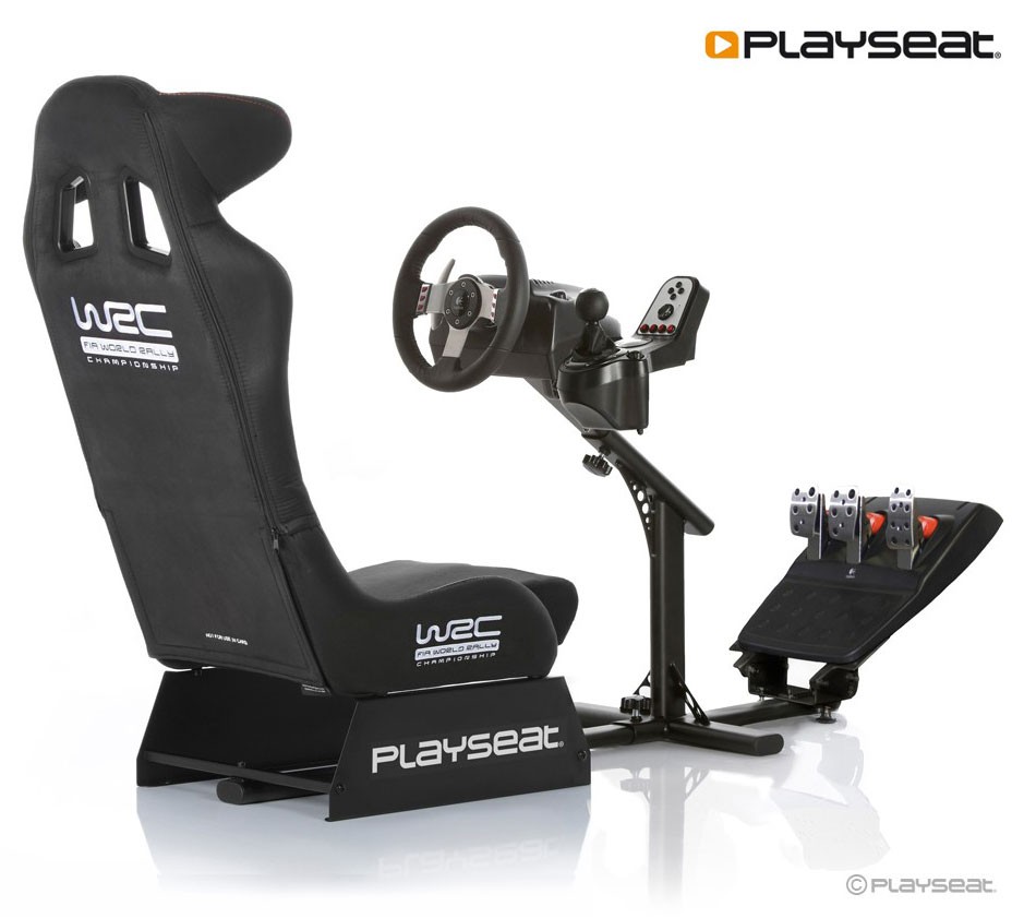 Playseater Pack Playseat Spielsitz WRC + Lenkrad Thrustmaster T150 RS